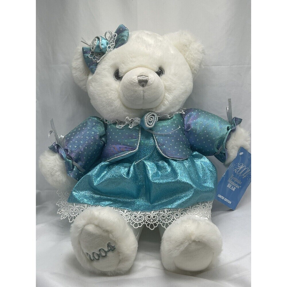 Dan Dee Collectors Choice Winter Teddy Bear 2004 Plush Stuffed Animal Toy 19”